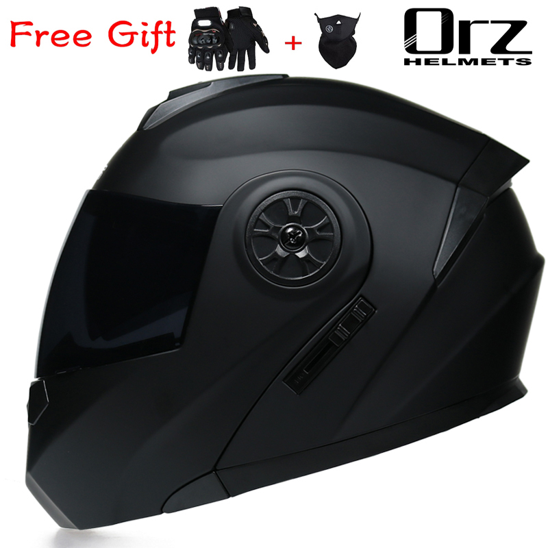 Modular Flip Up Motorcycle Helmet Dot Approved - ORZ-161 최신 DOT 인증 안전 모듈식