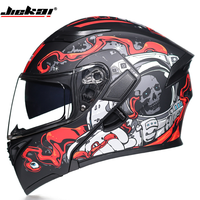 블루투스 안티포그 이중 렌즈 풀페이스 헬멧 DOT 인증 - Full Face Motorcycle Helmet With Bluetooth 리뷰 및 가격