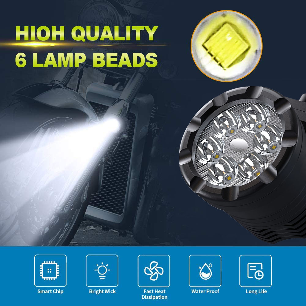 NLpearl 60W 오토바이 LED 헤드 라이트 스포 - Universal Motorcycle Led Headlight Projector 리뷰 및 가격